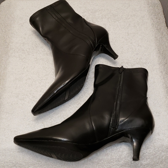 Bandolino Niamh leather boots, dark brown, 6.5 - Picture 5 of 12